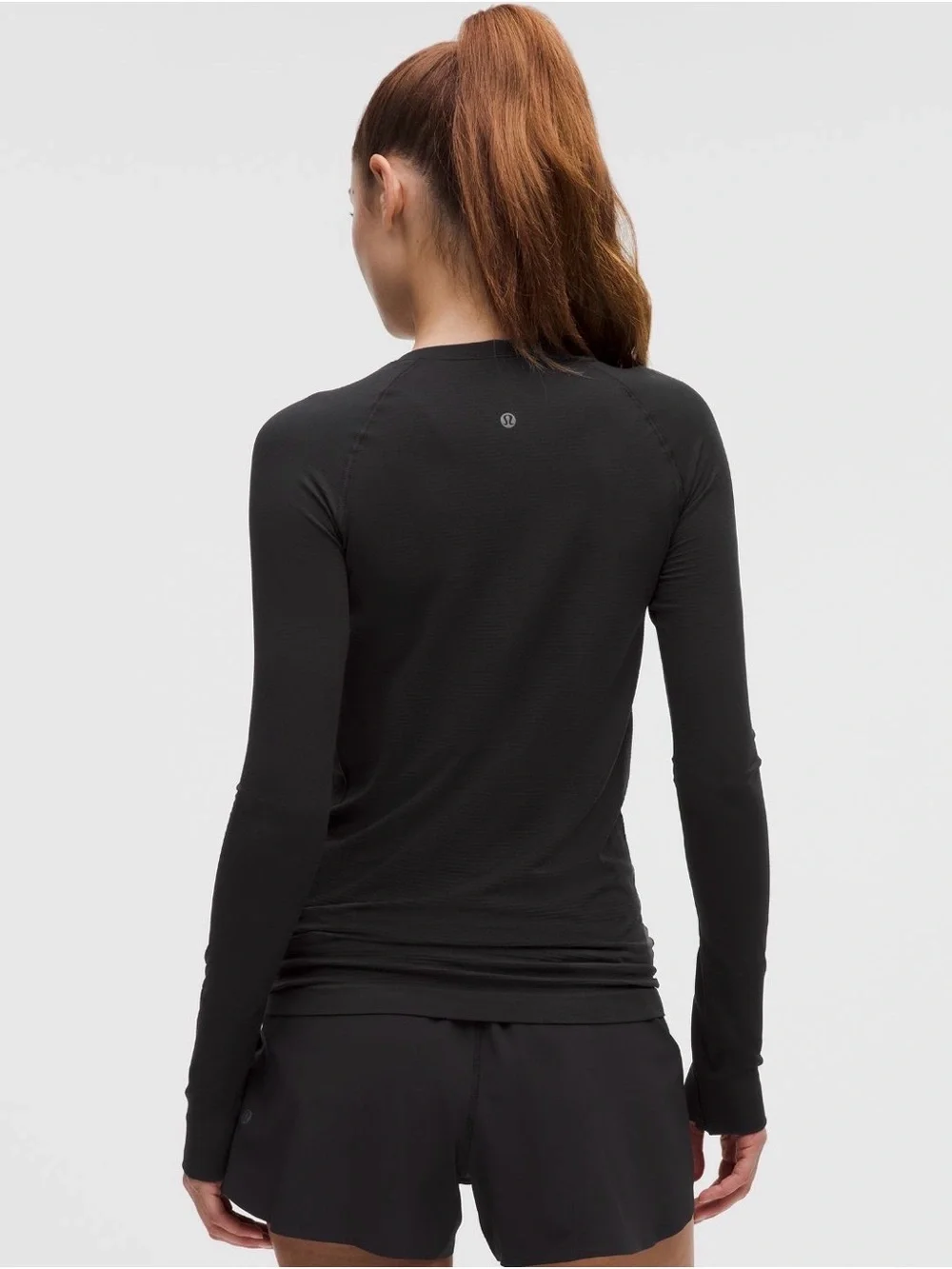 Lululemon Swiftly Tech Long Sleeve Crew Black Size 10